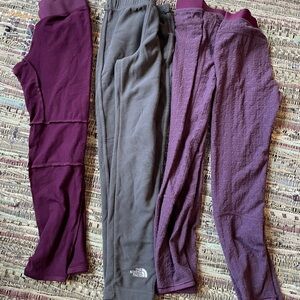 Girls’ legging bundle (4 pairs) - 10/12 yo - The North Face - Wedze